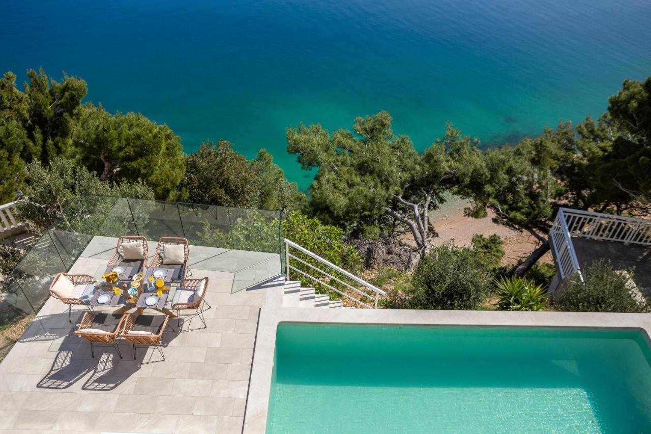 Beachfront Holiday Home - Private Heated Pool Mimice Eksteriør billede