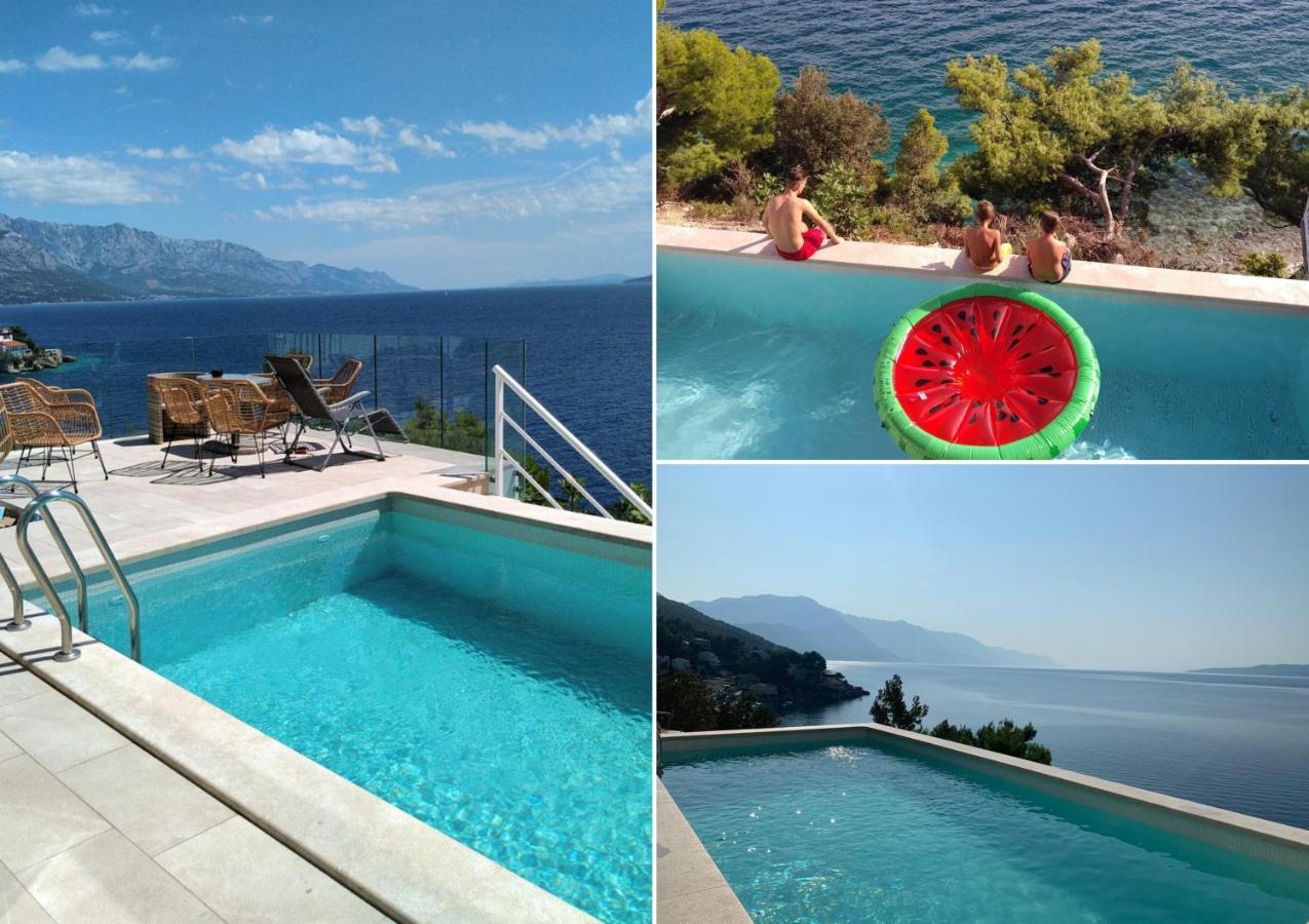 Beachfront Holiday Home - Private Heated Pool Mimice Eksteriør billede
